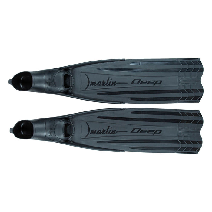 Aletas de pesca submarina Deep Negro Talla 47-48 Marlin 216891