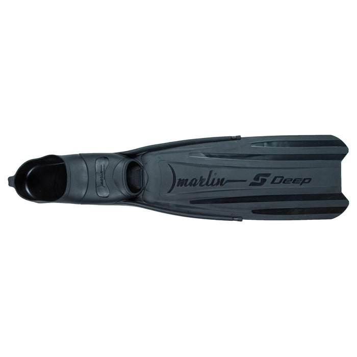 Aletas de pesca submarina Deep S Negro Talla 47-48 Marlin 216897