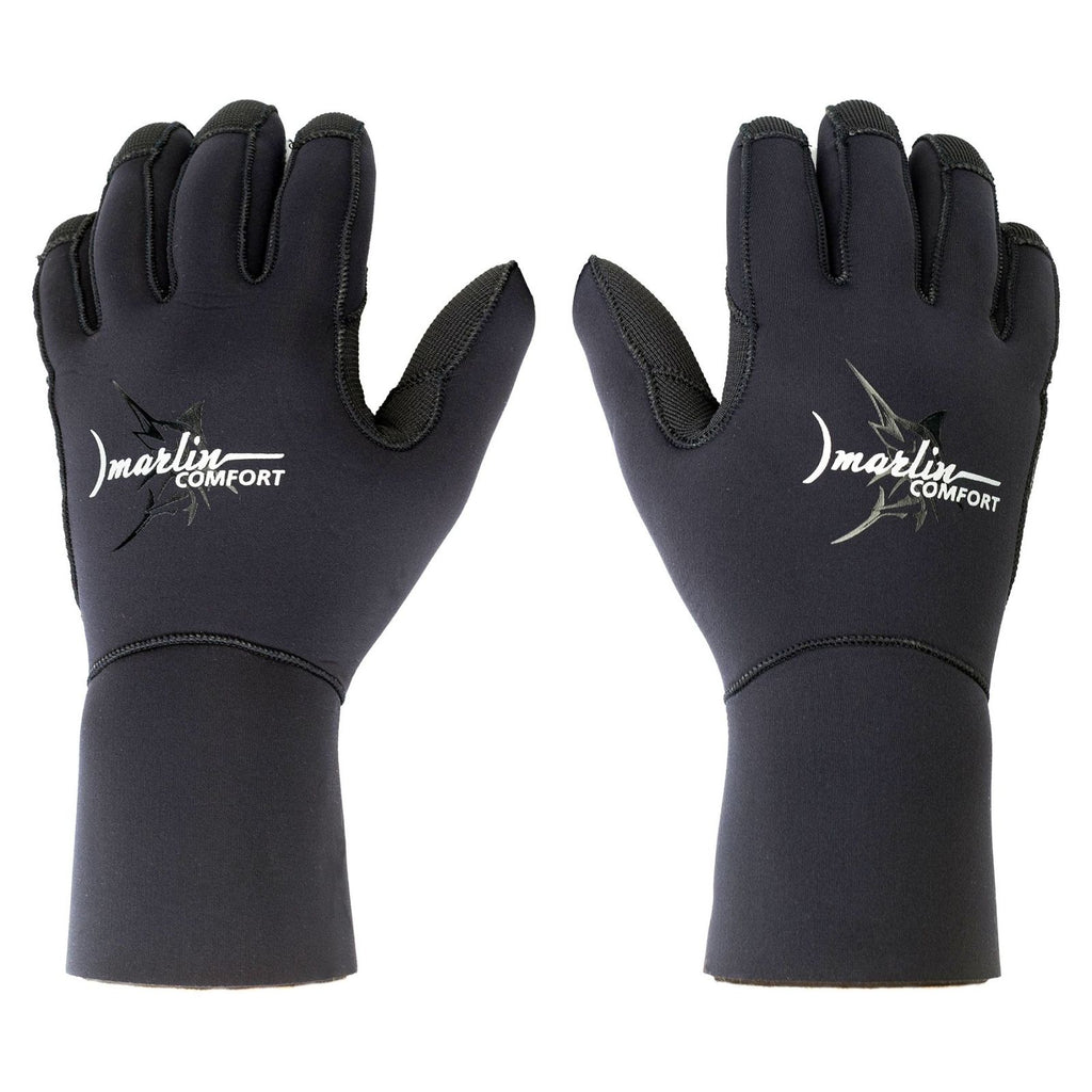 Guantes de buceo Comfort 5mm Negros Talla M Marlin 216921