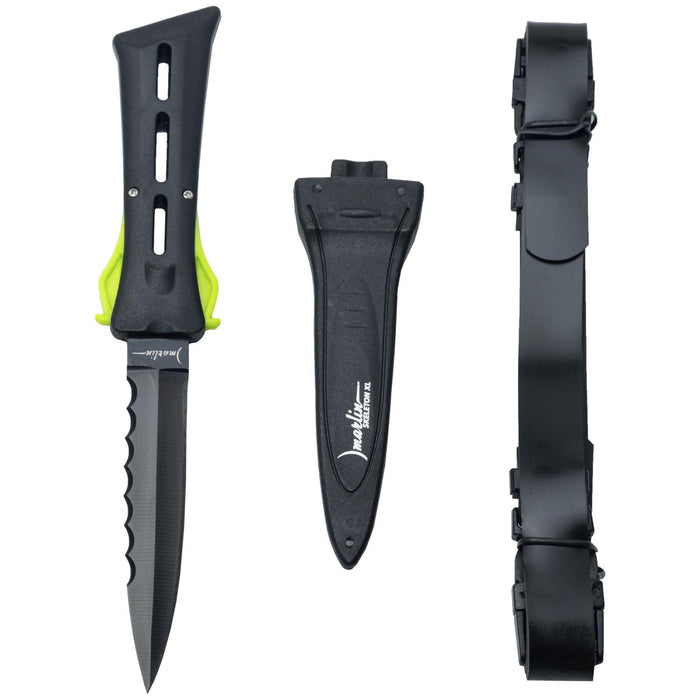 Cuchillo de buceo Skeleton XL 420SS Marlin 216993