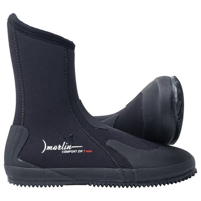 Botas de buceo Comfort Zip 7mm Negros Talla UE 40 Marlin 217032