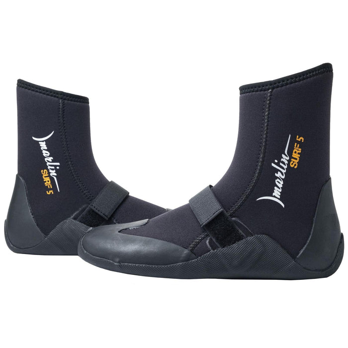 Botas de buceo Surf 5mm Negras Talla EU 44 Marlin 217046