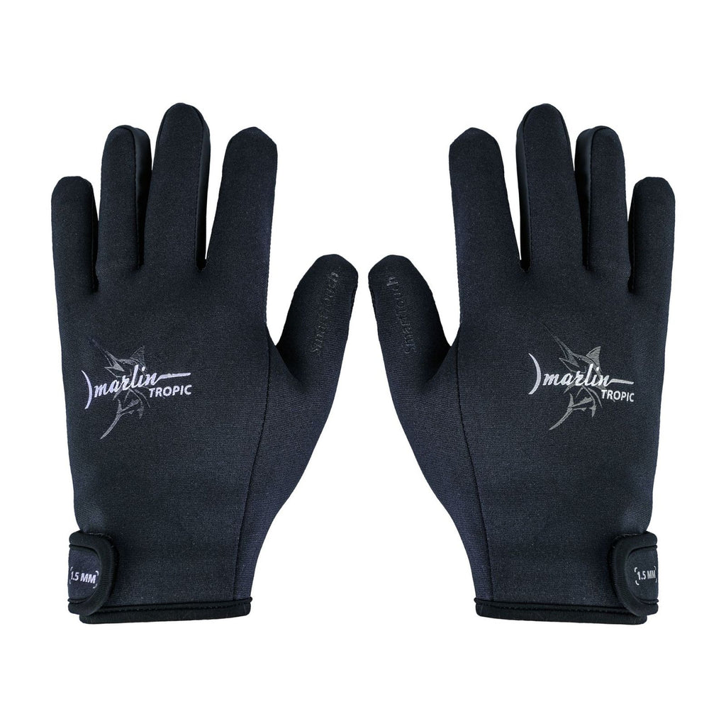 Guantes de buceo Tropic 1.5mm Negros XS Marlin 217068