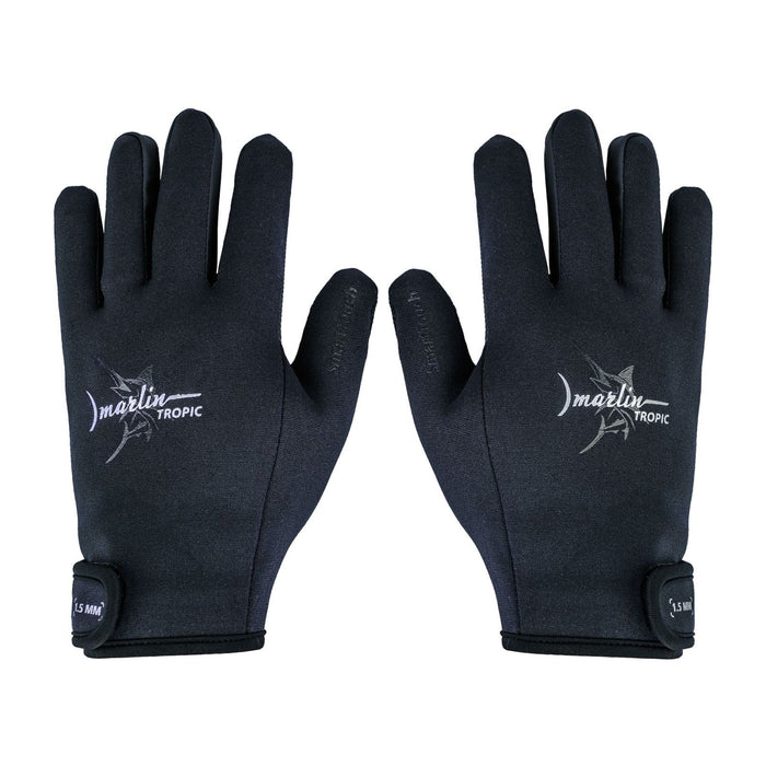 Guantes de buceo Tropic 1.5mm Negros XS Marlin 217068