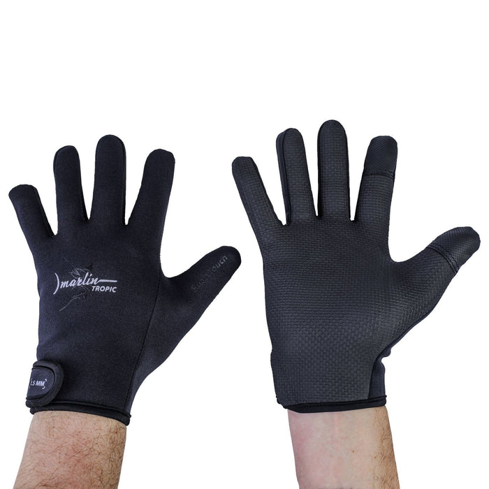 Guantes de buceo Tropic 1.5mm Negros XS Marlin 217068