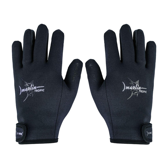 Guantes de buceo Tropic 1.5mm Negros M Marlin 217070