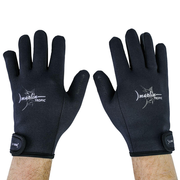 Guantes de buceo Tropic 1.5mm Negros XL Marlin 217072