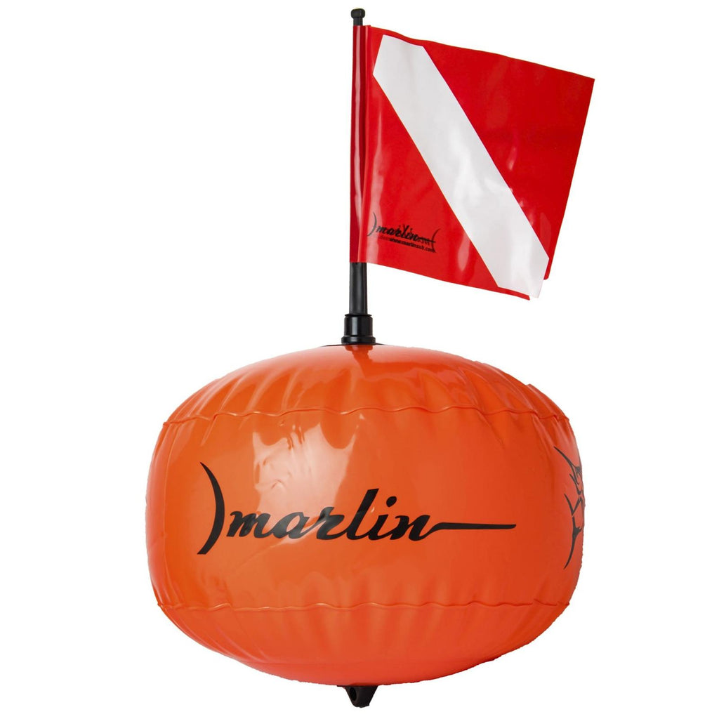 Boyas de buceo Elípticas PVC Naranjas Marlin 217075