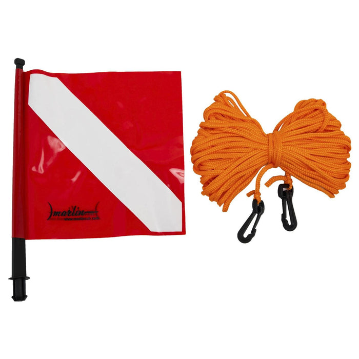 Boyas de buceo Elípticas PVC Naranjas Marlin 217075