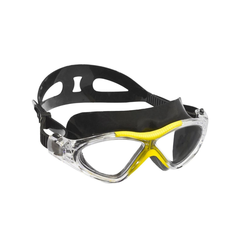 Gafas de Natación Ventosa Negro-Amarillo Abysstar 24251YL