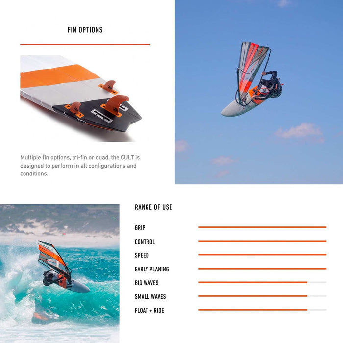 Tabla de Windsurf Cult Ltd 219x58cm 82l RRD 26C82L