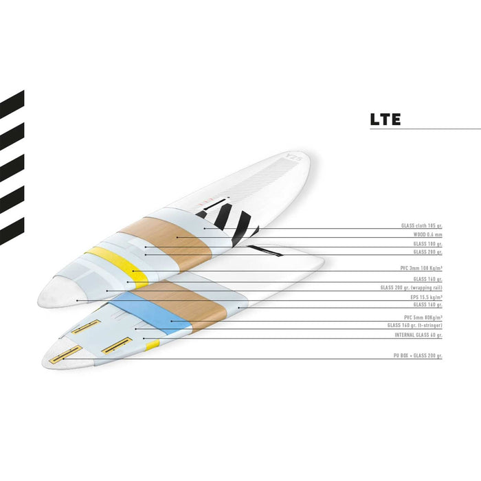 Tabla de windsurf Freestyle Wave Lte 228x62cm 96l RRD 26FW96LTE
