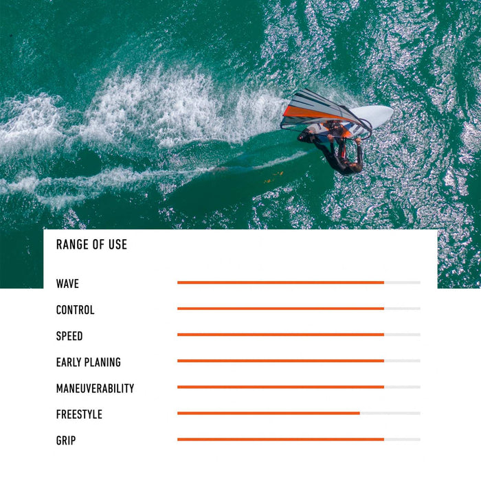 Tabla de windsurf Freestyle Wave Lte 228x62cm 96l RRD 26FW96LTE