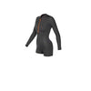 Traje de Baño Corto Seventysix Shortleg Mujer Con Cremallera Delantera 2-2 Gris Tamaño 16-XXXL RRD 2776FZ22SF_16