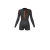 Traje de Baño Corto Seventysix Shortleg Mujer Con Cremallera Delantera 2-2 Gris Tamaño 16-XXXL RRD 2776FZ22SF_16
