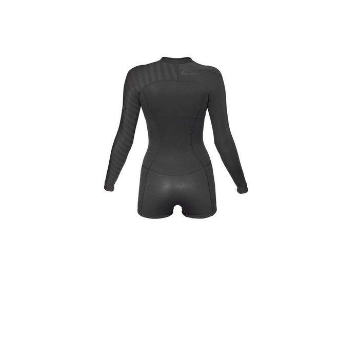 Traje de Baño Corto Seventysix Shortleg Mujer Con Cremallera Delantera 2-2 Gris Tamaño 16-XXXL RRD 2776FZ22SF_16