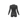 Traje de Baño Corto Seventysix Shortleg Mujer Con Cremallera Delantera 2-2 Gris Tamaño 6-S RRD 2776FZ22SF_6
