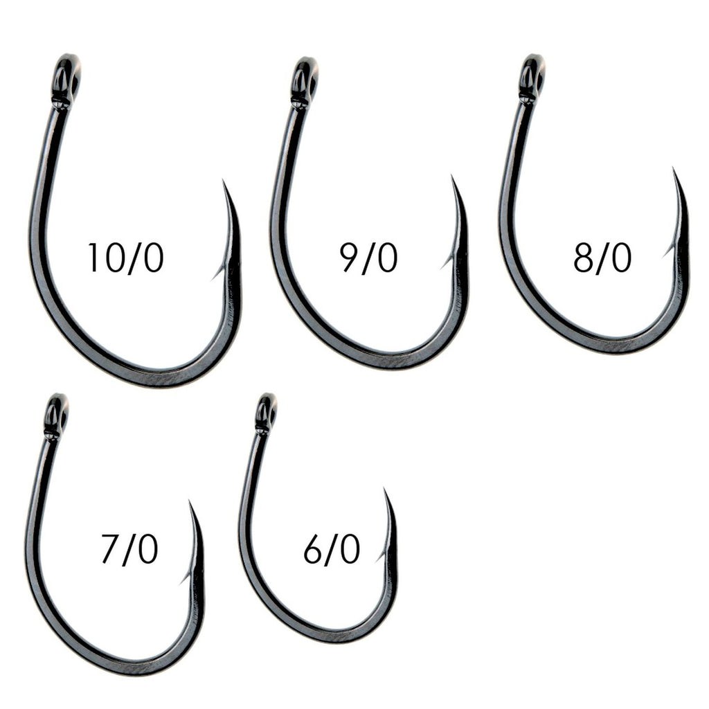Anzuelos de Pesca Albacore 230 Acero Carbono Negro-Níquel №7-0 5pcs Expert Predator 27810