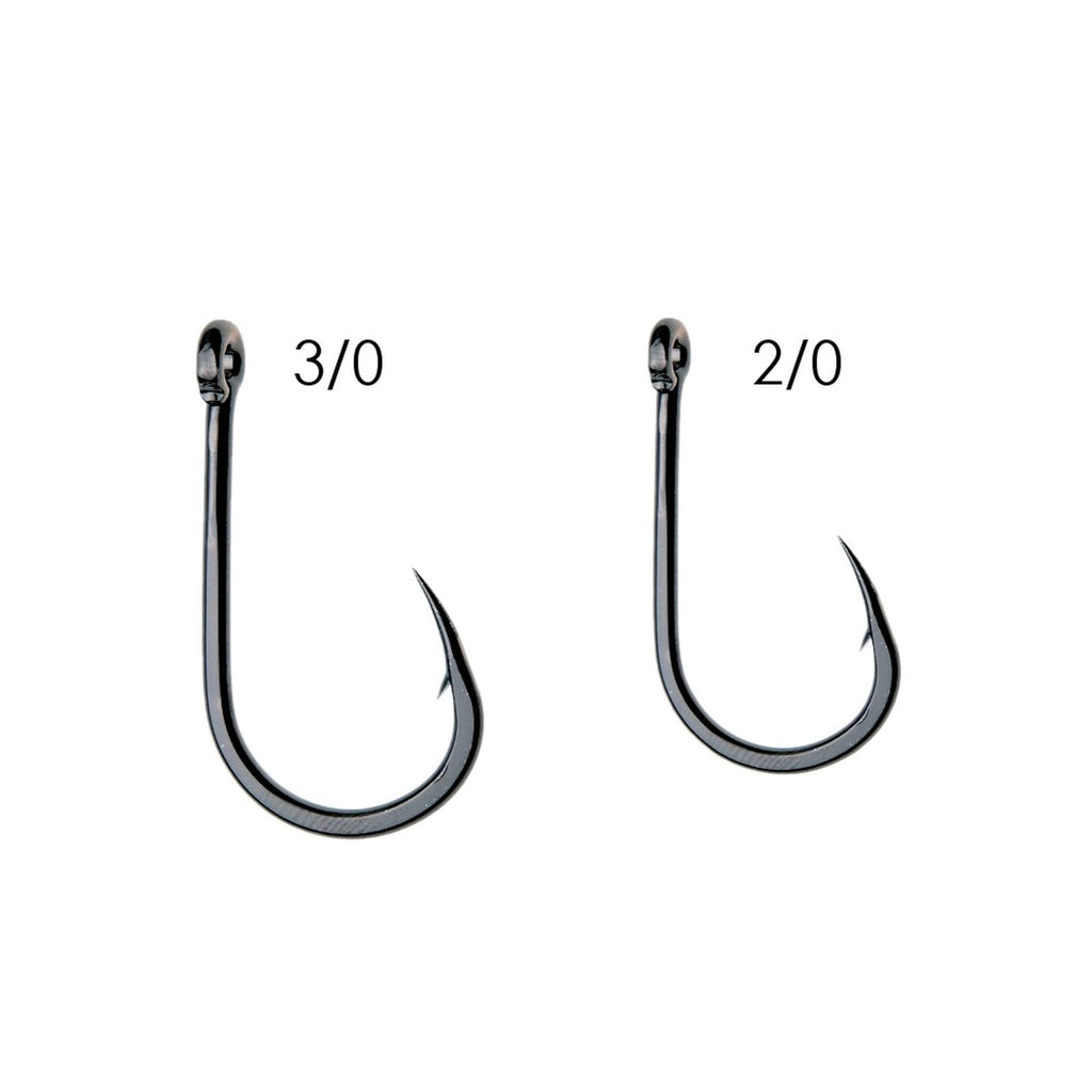 Anzuelos de Asistencia de Pesca 4908 Acero Carbono Negro-Níquel №2-0 5pcs Expert Predator 27820