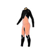 Neopreno Corto Amazone Overknee Mujer Cremallera Pecho 3-2 Gris Talla 12-XL RRD 27AMCZ320_12