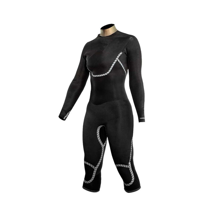 Neopreno Corto Amazone Overknee Mujer Cremallera Pecho 3-2 Gris Talla 6-S RRD 27AMCZ320_6