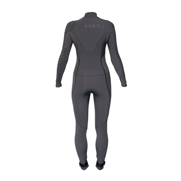 Neopreno Completo Amazone Mujer Cremallera Pecho 4-3 Gris Talla 8-M RRD 27AMCZ43_8