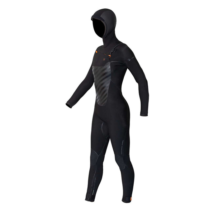 Neopreno Completo Amazone con Capucha Mujer Cremallera Pecho 6-4 Negro Talla 6-S RRD 27AMHCZ64_6