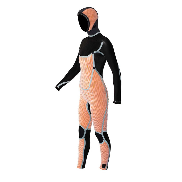 Neopreno Completo Amazone con Capucha Mujer Cremallera Pecho 6-4 Negro Talla 6-S RRD 27AMHCZ64_6