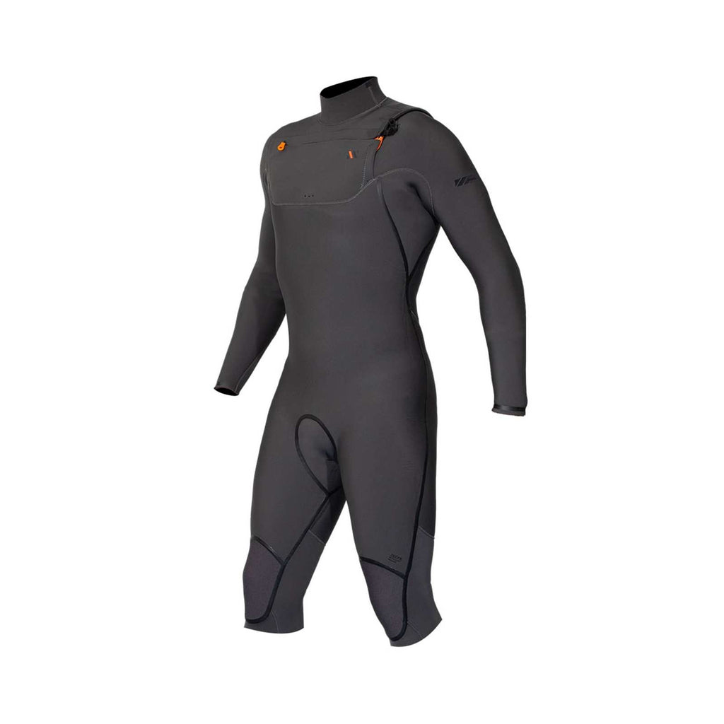 Traje de Neopreno Corto Celsius Hasta la Rodilla Hombre Con Cremallera en el Pecho 4-3-2 Gris Talla L RRD 27CSCZ4320_L