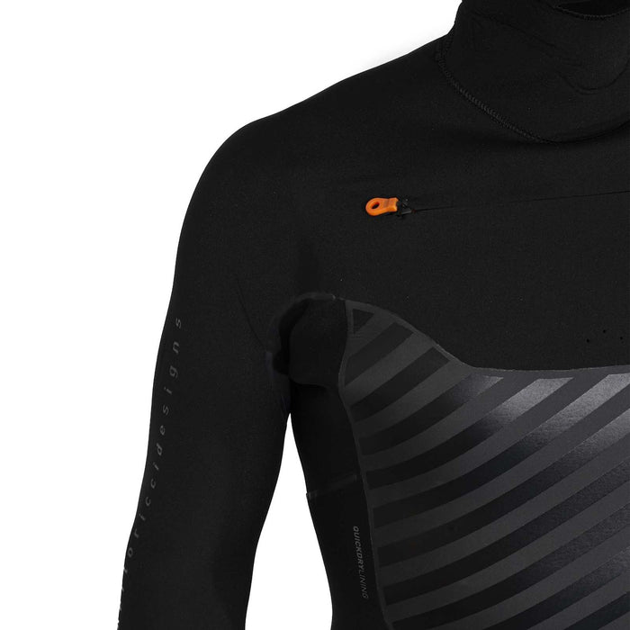 Traje de Neopreno Completo Fahrenheit Con Capucha Hombre Con Cremallera Delantera 6-4 Talla L RRD 27FRCZ64H_L