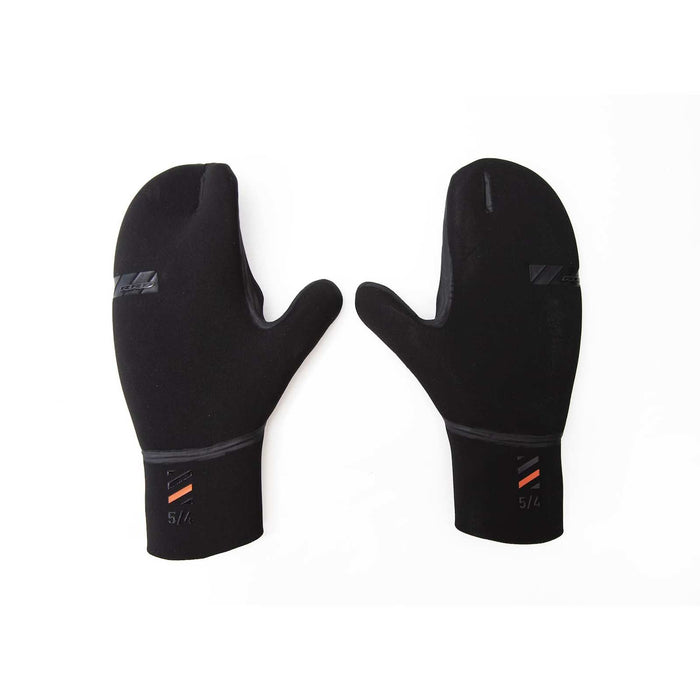 Guantes de traje de neopreno Mitten Open Palm 2-2 Negro-Naranja XL RRD 27MOPXL