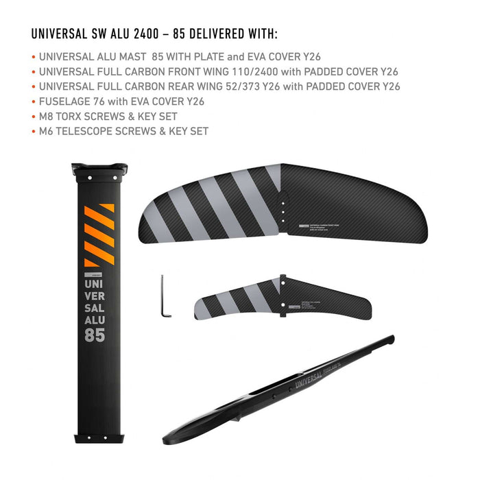Set de hidroala Universal Alu Y27 2400-85 RRD 27USWF240085S