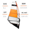 Vela de Windsurf X-Wing Y27 Tamaño 8.4 RRD 27XWG_H3_8_4
