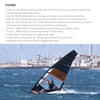 Vela de Windsurf X-Wing Y27 Tamaño 8.4 RRD 27XWG_H3_8_4