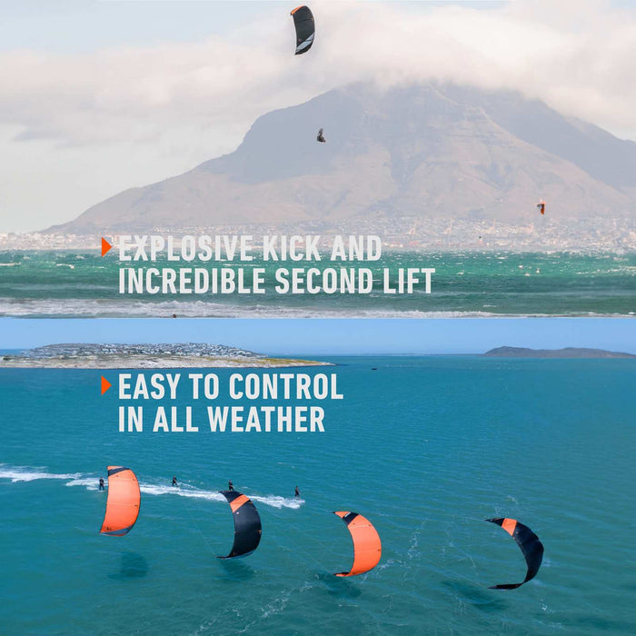 Cometa Big Air Obsession Naranja Tamaño 9 28BAO_OR_9
