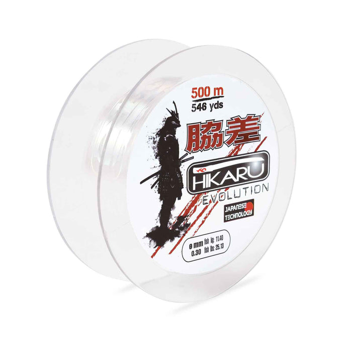 Línea de Pesca Hikaru Evolution 500m 0,160 Hikaru 3001616N