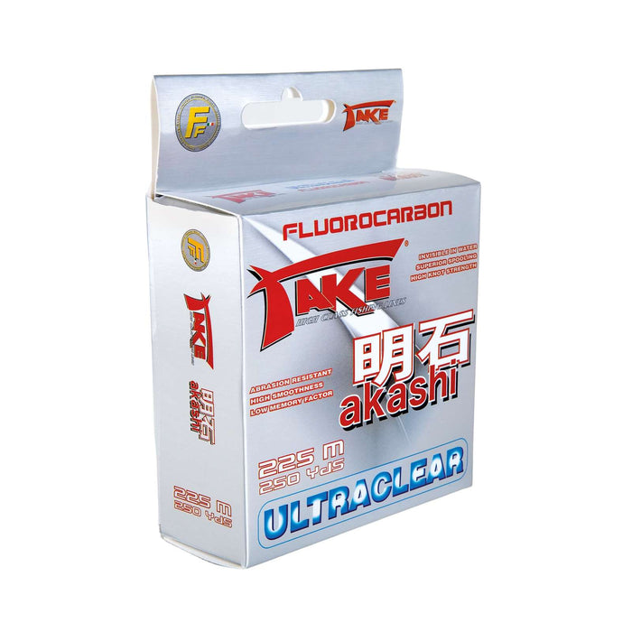 Línea de Pesca Take Akashi Fluorocarbono 225m 0,300 Pesca Ferrari 3042330