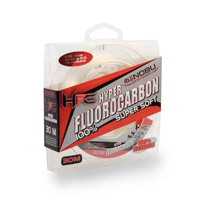 Línea de Pesca Nobu HFC Hyper Fluorocarbono Super Suave 50m 0,145 Lineaeffe 3043114