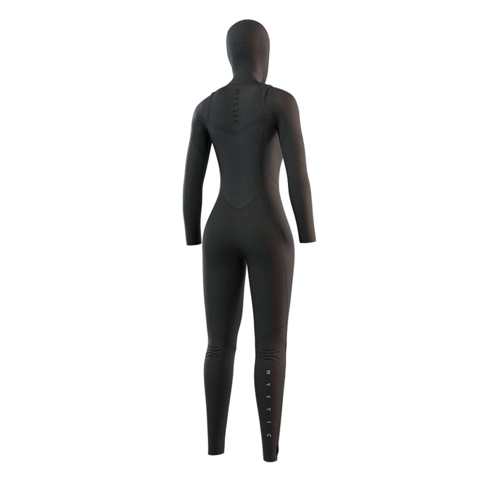 Traje de neopreno completo Gem Mujer con capucha 6-4-3 mm con cierre frontal Negro S Mystic 35000_220015_900_S