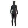 Traje de neopreno completo Gem Mujer con capucha 6-4-3 mm con cierre frontal Negro S Mystic 35000_220015_900_S