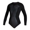 Traje de Neopreno Corto Sway Mujer Manga Larga 2-2mm Con Cremallera Delantera Negro M Mystic 35000_220091_900_M