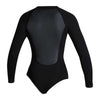 Traje de Neopreno Corto Sway Mujer Manga Larga 2-2mm Con Cremallera Delantera Negro M Mystic 35000_220091_900_M