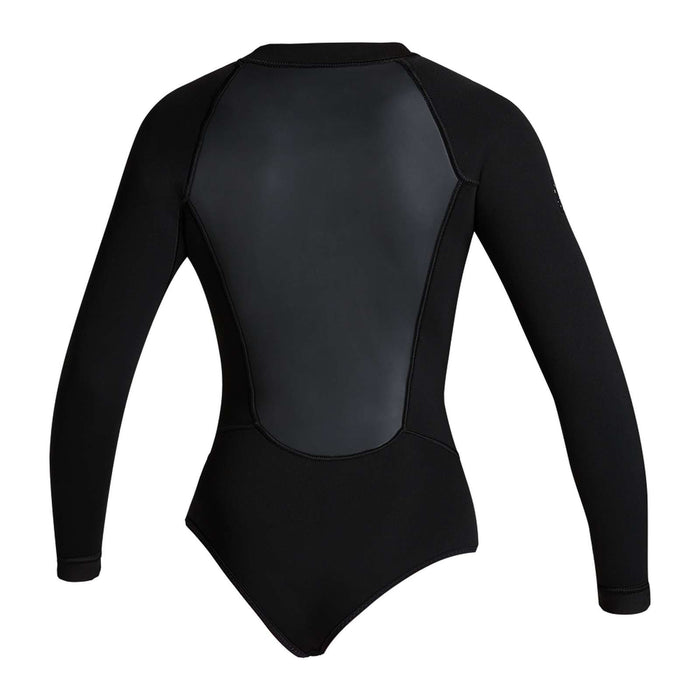 Traje de Neopreno Corto Sway Mujer Manga Larga 2-2mm Con Cremallera Delantera Negro XS Mystic 35000_220091_900_XS