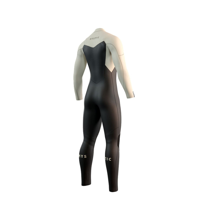 Traje de neopreno completo Motion Hombre 3-2mm con cremallera frontal negro-arena S Mystic 35000_250009_902_S