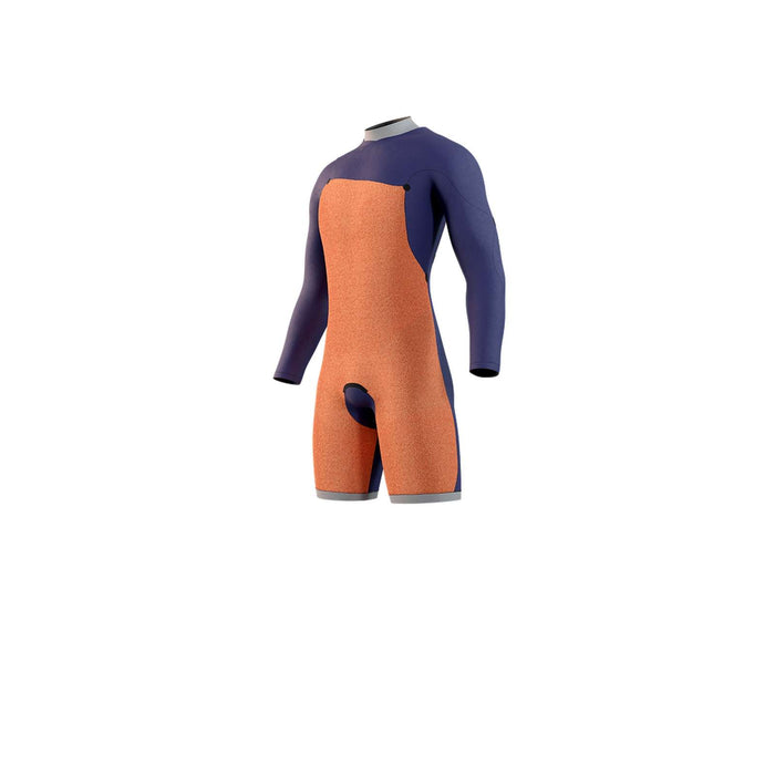 Traje de Neopreno Corto Star Man Mangas Largas 3-2mm Con Cierre Frontal Marino S Mystic 35000_250023_410_S