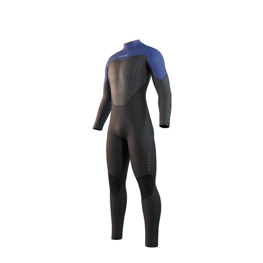 Traje de neopreno completo Star Man 5-3mm Con cremallera trasera Negro-Azul XL Mystic 35000_250025_945_XL
