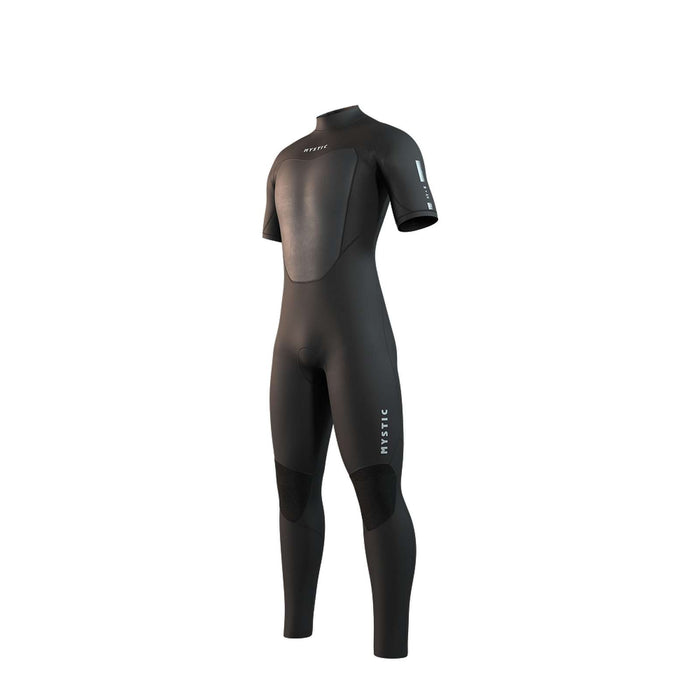 Traje de neopreno completo Star Man de manga corta 3-2mm con cremallera trasera negro M Mystic 35000_250028_900_M