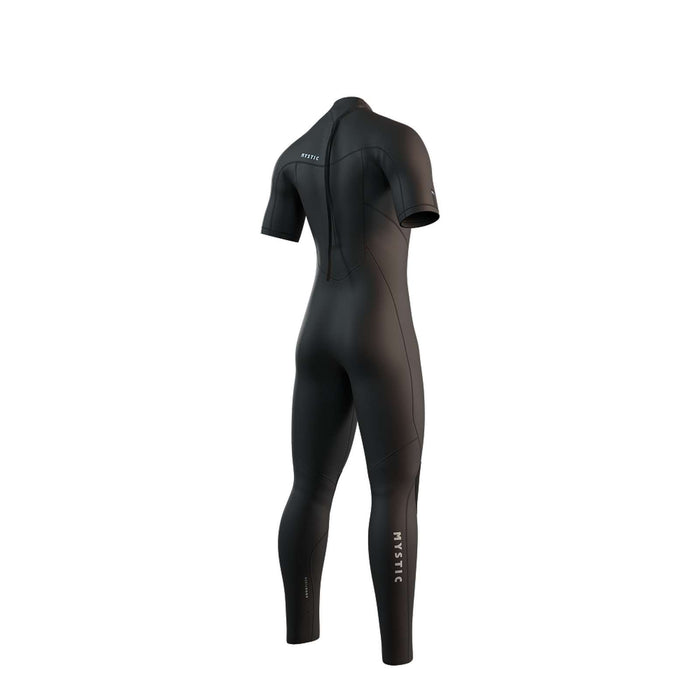 Traje de neopreno completo Star Man de manga corta 3-2mm con cremallera trasera negro M Mystic 35000_250028_900_M