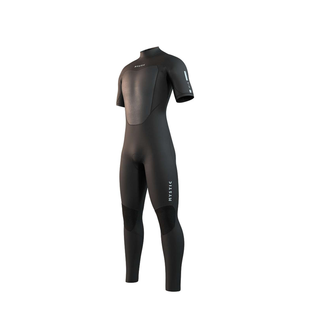 Traje de neopreno completo Star Man de manga corta 3-2mm con cremallera trasera negro S Mystic 35000_250028_900_S
