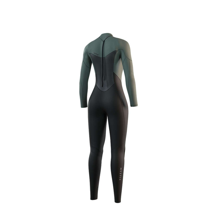 Traje de neopreno completo Star Mujer 5-3mm Con cremallera trasera Verde oscuro L Mystic 35000_250053_643_L